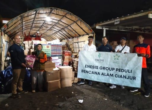 Yayasan Enesis Indonesia Peduli Bencana Gempa di Cianjur, Jawa Barat