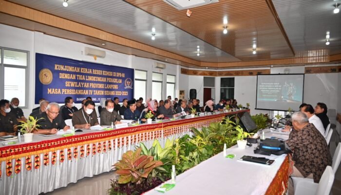 Komisi III Kunker ke Peradilan Lampung Guna Berikan Pengawasan Langsung