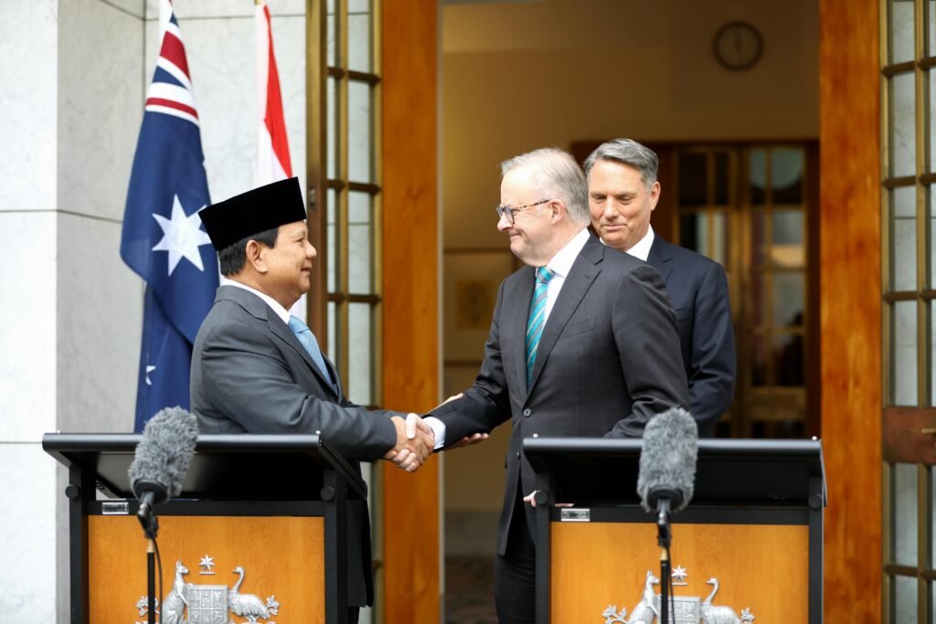 Bertemu PM dan Menhan Australia, Prabowo Bertekad Lanjutkan ‘Good Neighbor Policy’