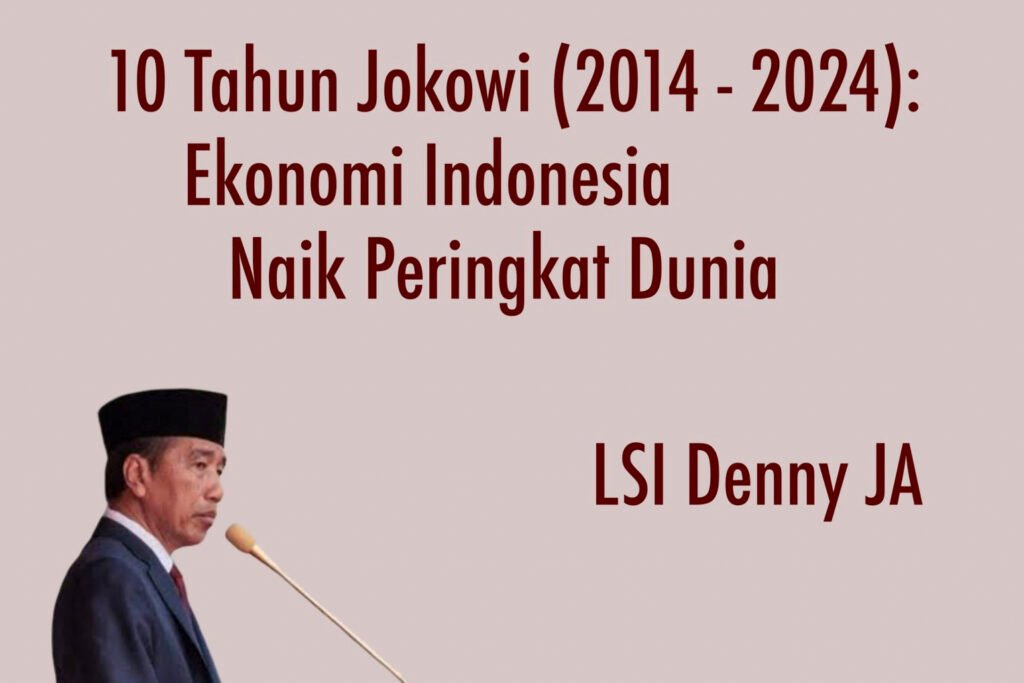 Ekonomi Indonesia Naik Peringkat Dunia Selama Kepemimpinan 10 Tahun Jokowi