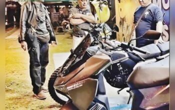 1500 bikers ramaikan kumpul komunitas "Wmoto x SM Sport Party", di Bekasi.(Doc)
